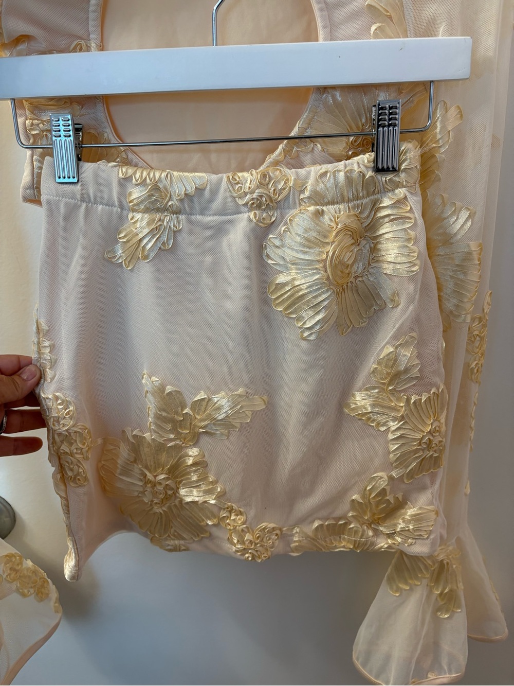 Azure 2 Piece Set! Top & Skirt NWT/Size M (Fits like a small) See measurements - Picture 9 of 11